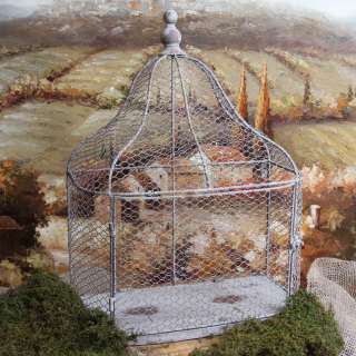 Antique Style Bird Cage Cottage Decor  