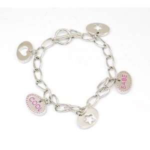  Foxy Cool Charm Tiffany Style 17cm Bracelet Jewelry