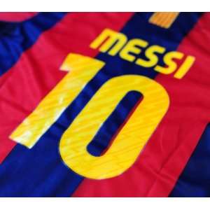  FCB Barcelona Soccer Jersey Set #10 Messi Kids Youth Size 
