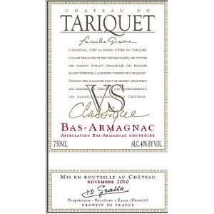  Chateau Du Tariquet Bas Armagnac Vs Classic 750ML Grocery 