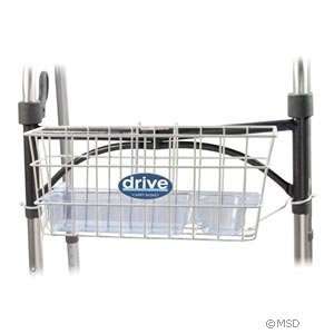  Drive Walker Basket with Plastic Insert Tray and Cup 