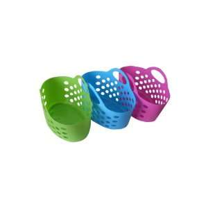  Plastic Storage Basket, Assorted Bright Colors Everything 