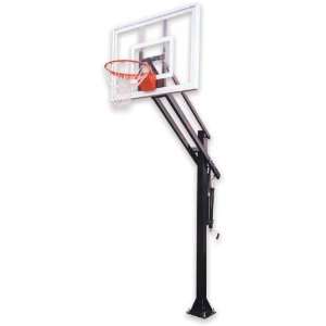   Attack III Inground Adjustable Basketball Hoop S: Sports & Outdoors