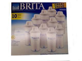 Brita Pitcher Replacement Water Filters 10 Pack NIB*  