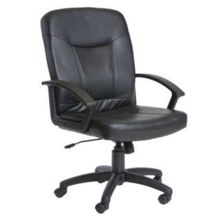 Executive Mid Back Chair   PurSoft Black.Opens in a new window