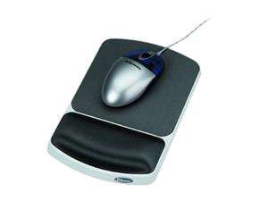    Fellowes 91741 Gel Wrist Rest and Mouse Pad   Graphite 