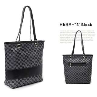 Bucket Shoulder bag Leather Purse Handbag #Hera S Black  