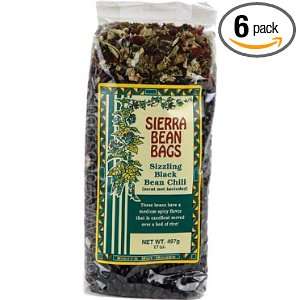 Sierra Soups Sizzling Black Bean Chili, 17 Ounce Bags (Pack of 6 