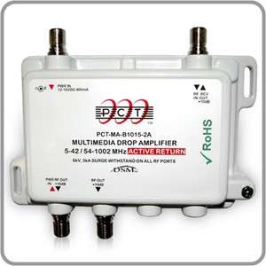 Active Digital Cable TV Amplifier Modem Signal Booster  