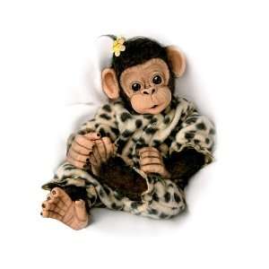  Little Ubu Lifelike Baby Chimpanzee Monkey Doll by Ashton 