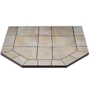    Double Cut Carmel Tile American Panel Stove Board