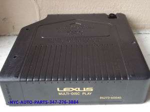 04 05 LEXUS GS300 CD CHANGER 6 DISC MAGAZINE HOLDER OEM  