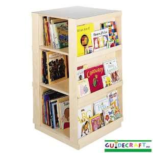    Guidecraft 4 Sided Library Children Bookcases