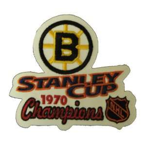   Stanley Cup Champions Patch   Boston Bruins 1970