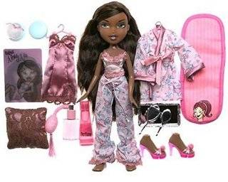 Bratz Nighty Nite Collection   Sasha Doll with Collectible Overnight 