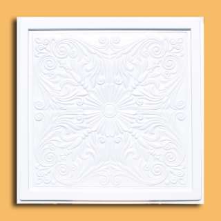 UNIVERSAL 24x24 PVC Ceiling Tile   DELI Silver/Black Primary No 