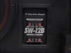 Cerwin Vega SW 12B 12 Inch Sub Passive Subwoofer  