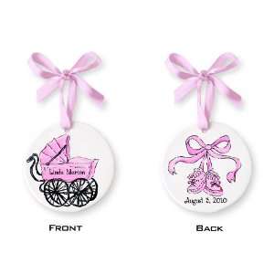  Buggy (Girl) Small Circle Ornament: Home & Kitchen