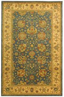 5X7 Oval Persian Wool Oriental Blue Area Rug  