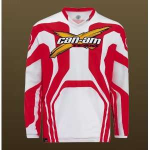  CAN AM Mens X Race Jersey MX Offroad ATV RED XL   Extra 