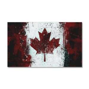   Wall Vinyl Sticker Canadian Canada Flag Painting HD: Everything Else