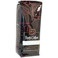 Peets Coffee House Blend Decaf French Roast Major Dickason Ground 1 