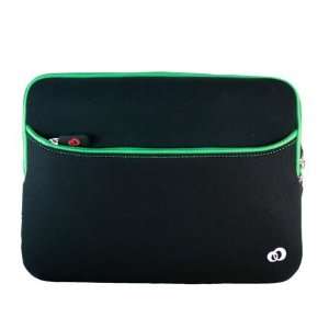 Green *LOOSE_FIT* Sleeve Carrying Case for ARCHOS 101 Internet Tablet 