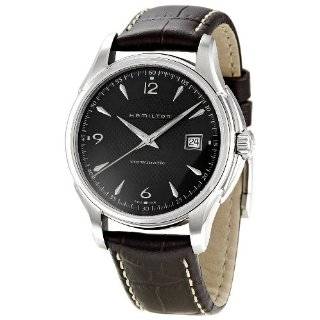 Hamilton Mens H32515535 Jazzmaster Black Dial Watch