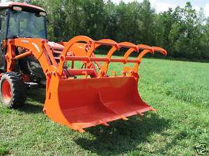 72 Grapple/Bucket Q/A Skid Steers, Compact Tractors  
