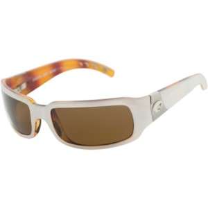 Costa Del Mar Cin Polarized Sunglasses White Tortoise/Dark Amber NEW 