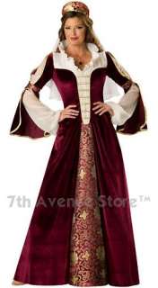 Medieval Queen Renaissance Faire Adult Womens Costume  
