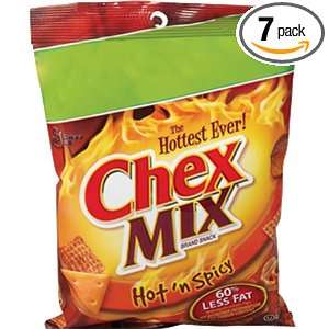 Chex Mix Hot & Spicy, 3.75 Ounces (Pack Grocery & Gourmet Food