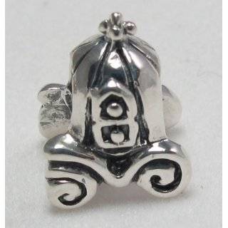 Bling Jewelry .925 Sterling Silver Cinderella Pumpkin Carriage 