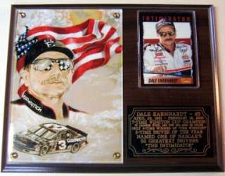 Dale Earnhardt Intimidator #3 Champion Photo Plaque  