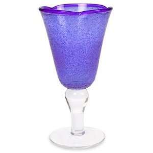  Global Amici Provance Blue Wine Glass