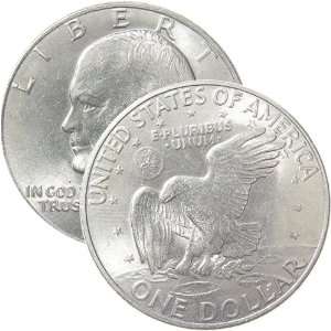   Uncirculated Eisenhower Dollar Complete Set 32 Coins 