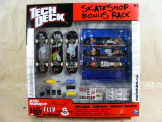 Tech Deck FLIP Skateshop Finger Boards Bonus ORIG REFS  