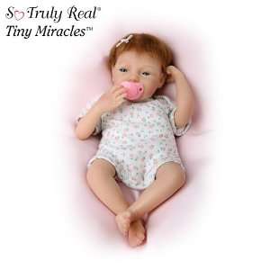   Collectible Lifelike Miniature Breathing Baby Doll So Truly Real
