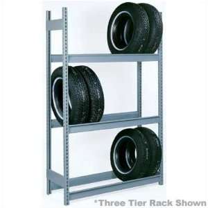 Tier Auto Tire Rack Units Color Putty, Unit Add On, Dimensions 60 