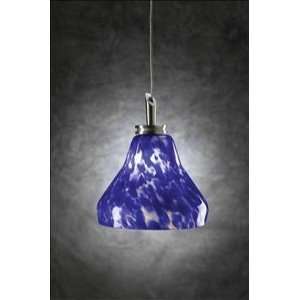 PLC Lighting 373 BLUE Cobalt Blue Kona Contemporary / Modern Single 