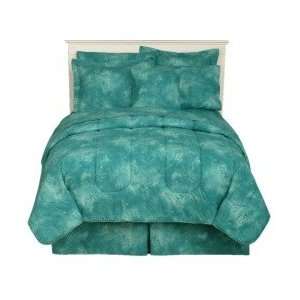  Caribbean Coolers Turquoise Twin Tie Dye Comforter