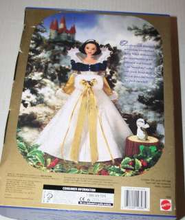 Disney Holiday Princess Snow White Doll 1998 NIB Mint  
