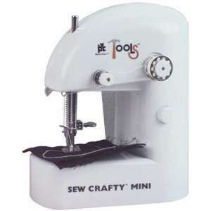    Sew Crafty Mini Sewing Machine White Arts, Crafts & Sewing