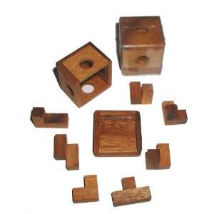  Soma Cube  size baby educational wood puzzle Toys & Games