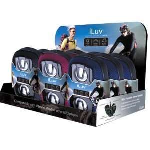 ILUV CREATIVE TECHNOLOGY, iLuv ISP120BBP Speaker System   Black, Blue 
