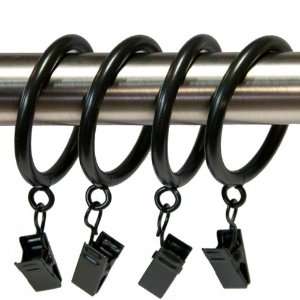  Curtain Rod Clip Rings   Oil Rubbed Bronze