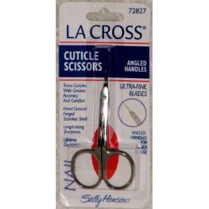  La Cross Cuticle Scissors (Angled Handles) Beauty
