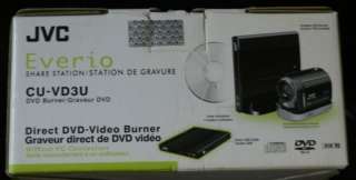 JVC EVERIO HD Share Station PORTABLE DVD BURNER 046838032813  