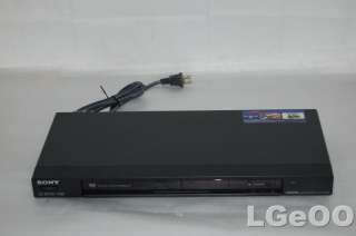 Sony DVP NS72HP CD/DVD player w/ Upscaling   Black  