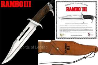 Rambo III Knife Standard Edition MC RB3 *NEW*  